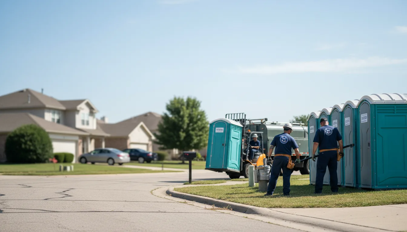 Porta Potty Rental in Fairbury, IL near me